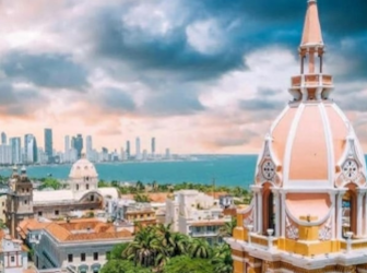 Streets of Cartagena's Walled City