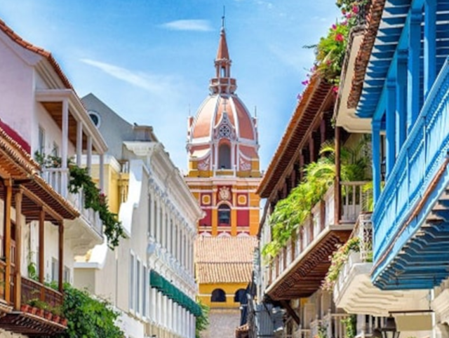 Streets of Cartagena's Walled City